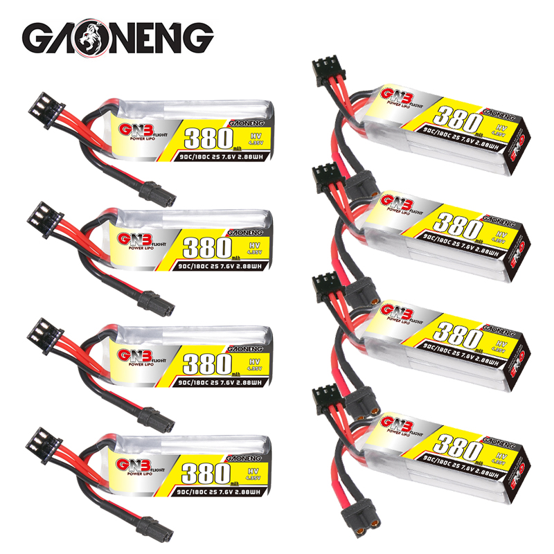 GNB 2S 7.6V 380mAh 90C/180C แบ - Rc Helicopter Coaxial บทวิจารณ์และราคา