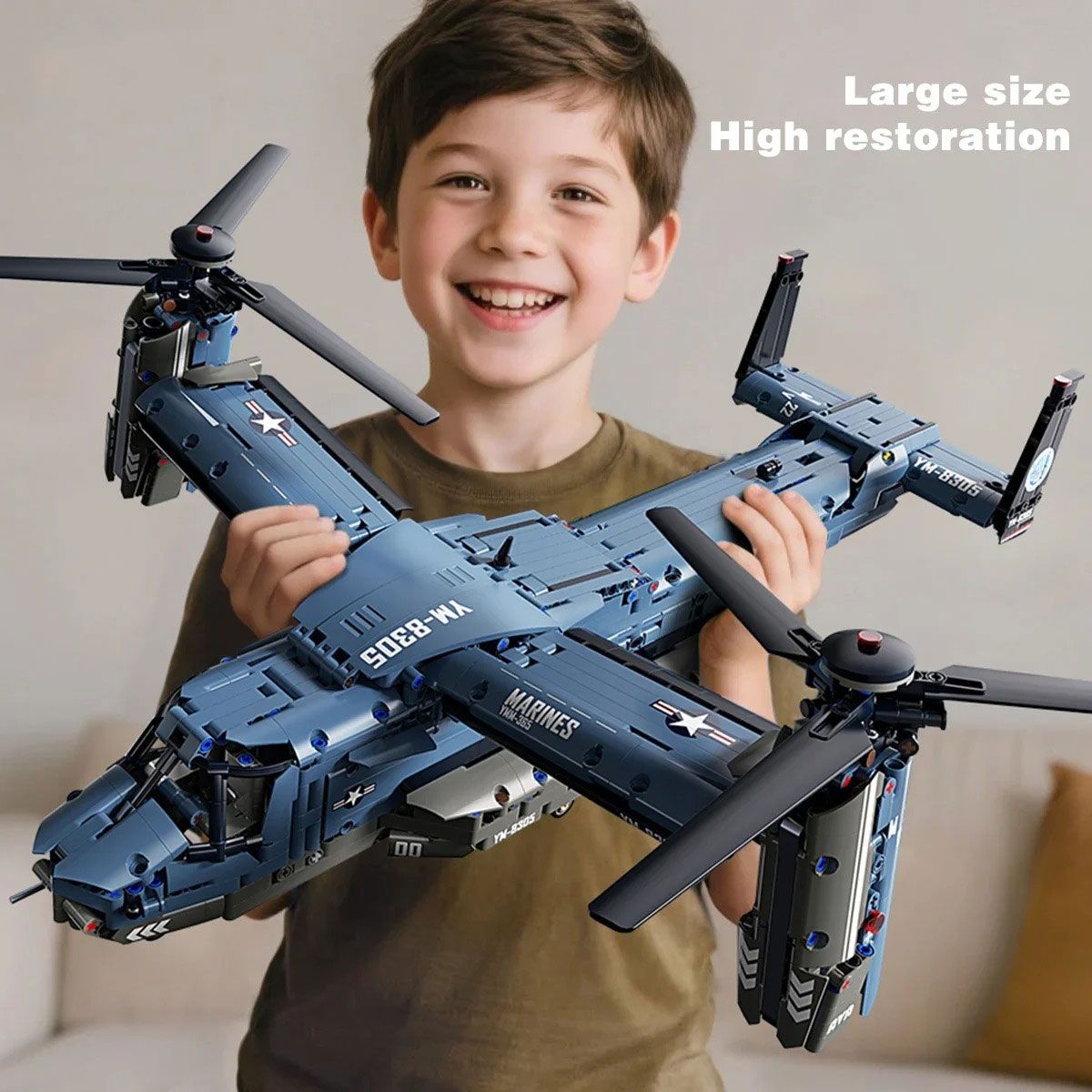 ชุดตัวต่อเครื่องบิน V-22 Ospre - Jjrc Drone X12 บทวิจารณ์และราคา