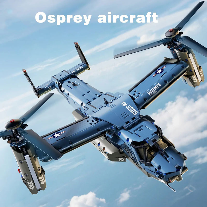 ชุดตัวต่อเครื่องบิน V-22 Ospre - Jjrc Drone X12 บทวิจารณ์และราคา